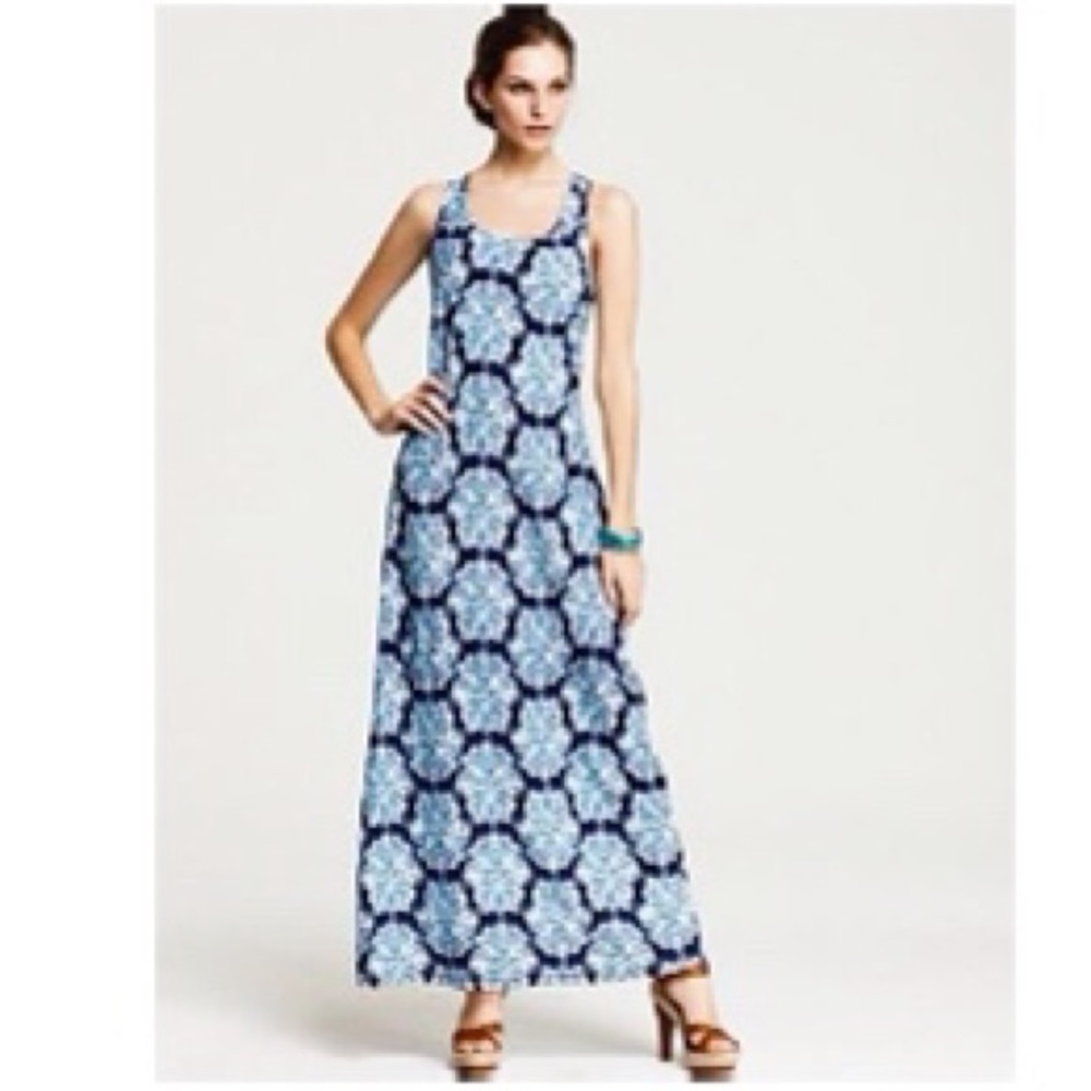 Lilly Pulitzer Treena Hey Sailor Tank Maxi Dress .